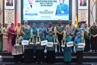 Hari Kesatuan Gerak (HKG) PKK ke-53 Tahun 2025 tingkat Kota Banjarmasin berlangsung hikmat