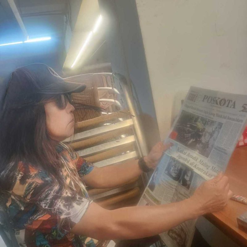 Salah seorang pembaca Pos Kota (Foto Istimewa)