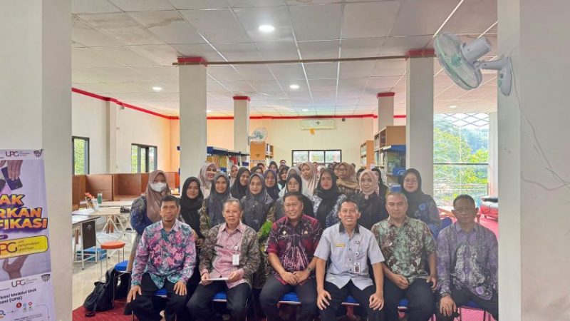 Perkuat Peran Literasi, Dispersip Kotabaru Gelar Sosialisasi dan Bimtek Perpustakaan Inklusif