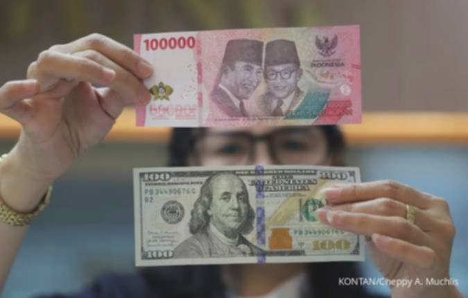 Nilai tukar rupiah kembali menunjukkan dinamika yang ketat pada penutupan perdagangan Jumat, 7 November 2025