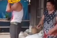 Korban Dibacok Pelaku