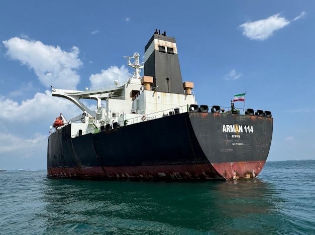 Kapal tanker MT Arman 114 (Foto Istimewa)