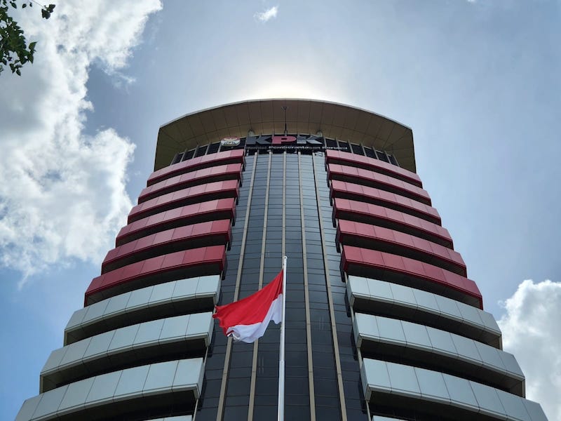 Gedung Merah Putih (KPK RI) di Jakarta