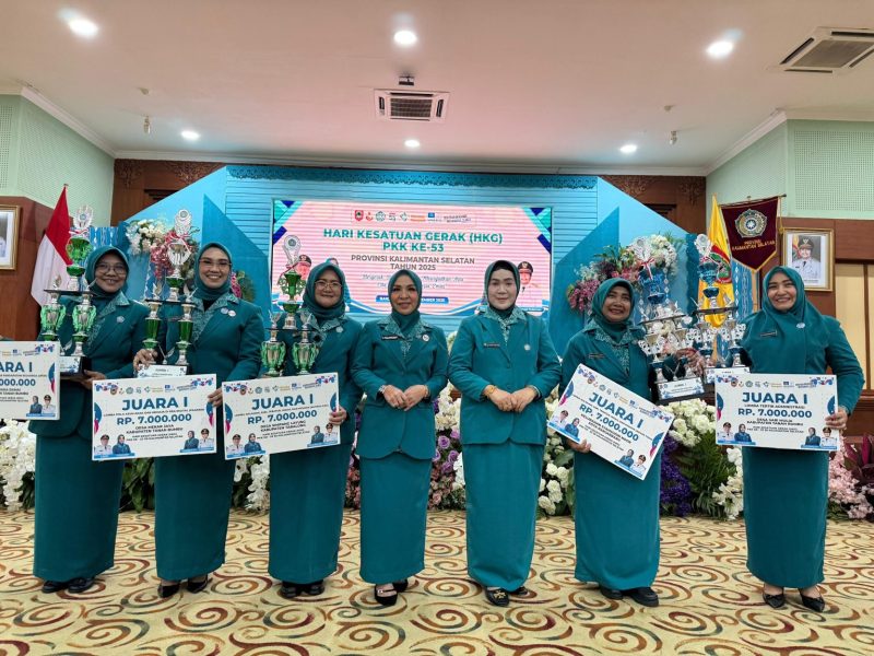 Peringatan Hari Kesatuan Gerak (HKG) PKK ke-53 Tahun 2025 tingkat Provinsi Kalimantan Selatan