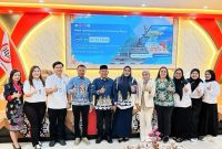 Dina Maulidah saat menghadiri peringatan HUT IDI ke-75 di RSUD Puruk Cahu (foto: istimewa)