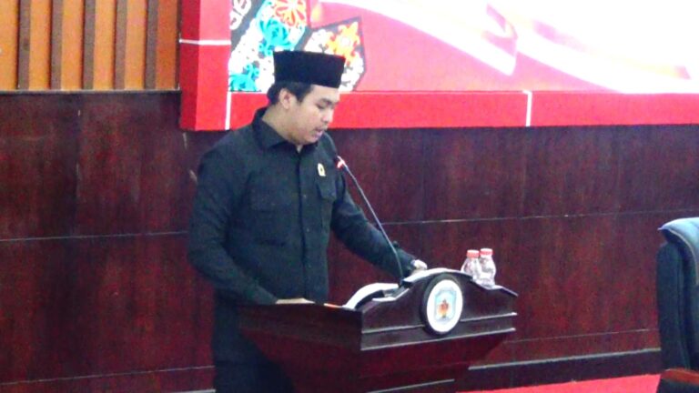 Ahmad Maulana, Juru Bicara Badan Anggaran DPRD Murung Raya (foto: istimewa)