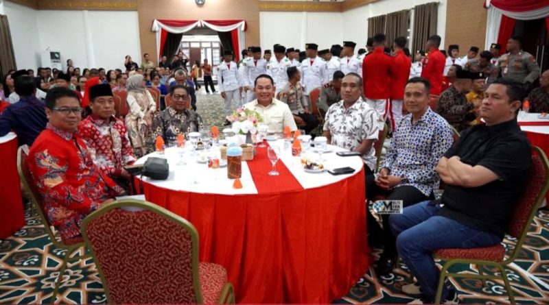 Ketua DPRD Mura hadiri malam ramah tamah peringati HUT ke-80 RI bersama veteran, pejuang, dan anggota Paskibraka (foto: istimewa)
