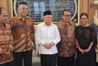 KH. Ma’ruf Amin, resmi menjadi Ketua Dewan Penasehat Serikat Media Siber Indonesia (SMSI)