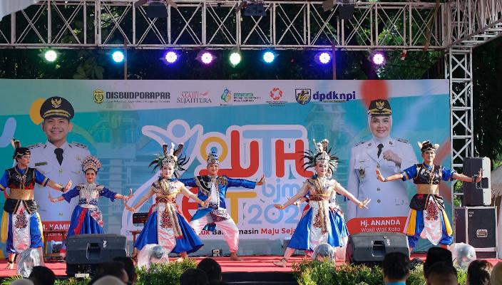 Pemerintah Kota Banjarmasin melalui Dinas Kebudayaan, Kepemudaan, Olahraga dan Pariwisata (Disbudporapar) secara resmi menggelar Kick Off Youth Festival 2025
