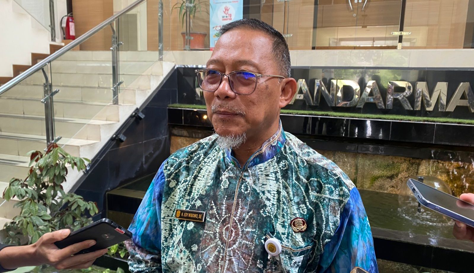 Komisaris Utama PT Air Minum Bandarmasih, Edy Wibowo