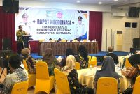 Pemerintah Kabupaten Kotabaru Menggelar Rapat Koordinasi Tim Pencengahan dan Percepatan Penurunan Stunting berlangsung di Hotel Grand Surya Lantai 4