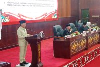 Sidang Paripurna ke-8 Masa Sidang III Tahun 2025 (foto: Maya)