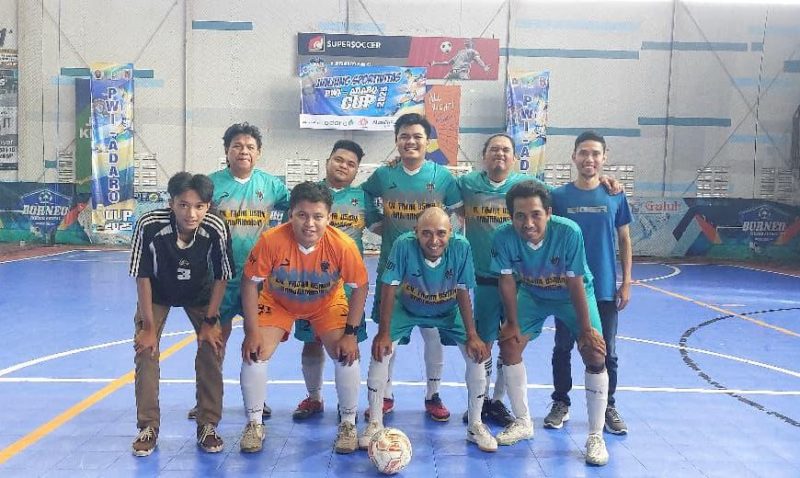Tim futsal Forum Wartawan Balai Kota Banjarmasin