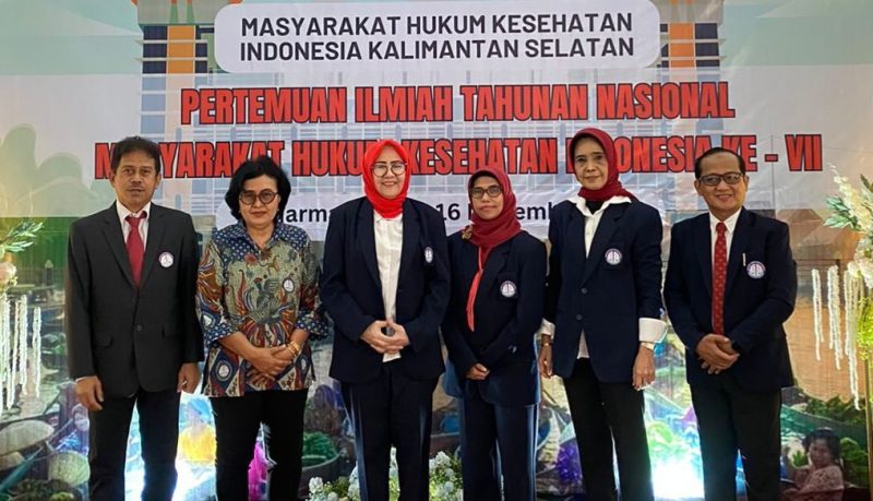 Masyarakat Hukum Kesehatan Indonesia (MHKI) Kalsel tuanrumahi pertemuan ilmiah tahunan nasional ke- VIII yang digelar di Aula Theatre Universitas Lambung Mangkurat