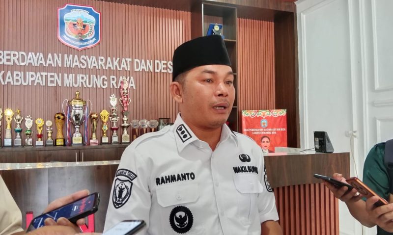 Wakil Bupati Murung Raya Rahmanto Muhiddin (foto: Maya)