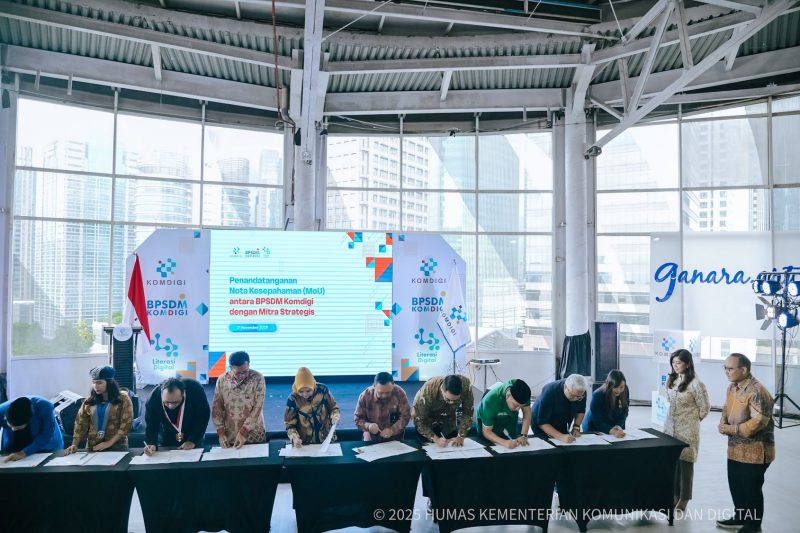 Jawab Tantangan Literasi Digital, Kemkomdigi Perkokoh Jaringan Kemitraan Nasional
