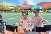 Waka Polresta Banjarmasin AKBP Arwin Amrih Wintama saat menjelaskan Ops Lilin Intan 2025, Jum'at (19/12/2025) sore. (foto: Istimewa)
