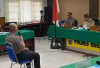 Sidang kode etik terhadap oknum anggota Polri dalam kasus pembunuhan mahasiswi ULM menjadi salah satu kasus hukum yang cukup menyedot perhatian publik jelang akhir tahun ( Foto Istimewa)