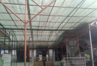 Atap kanopi Masjid Baitul Hikmah ULM (Foto Istimewa)