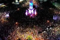 Jamaah mulai memadati jalanan untuk kembali ke daerah masing-masing usai pelaksanaan momen 5 Rajab 1447 Hijriah di Martapura dan Banjarbaru, Minggu (28/12/2025). (Foto: Istimewa)