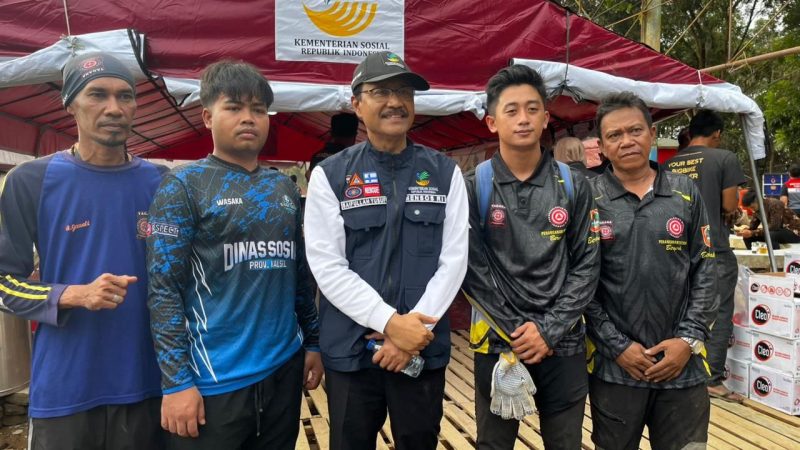 Tim Tagana Kalsel Membantu Korban Bencana Alam 