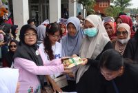 Hari Kesehatan Nasional (HKN) Dinas Kesehatan gelar sosialisasi cegah stunting di lokasi wisata siring Menara Pandang