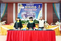 Kegiatan wisuda sekolah Lansia Gita Uluh Itah (foto: Maya)