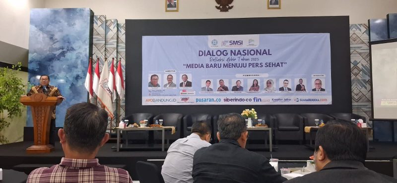 Serikat Media Siber Indonesia (SMSI) Pusat kembali menunjukkan perannya dalam penguatan ekosistem pers nasional dengan menggelar Dialog Nasional Refleksi Akhir Tahun 2025