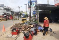 Rehab Jembatan dan Pemindahan Pipa, PAM Bandarmasih Jadwalkan Penghentian Ledeng