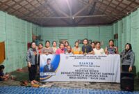 Anggota DPRD Murung Raya Rianto saat menggelar kegiatan reses di desa Olung Hanangan dan desa Olung Muro (foto :istimewa)