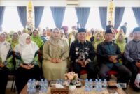 Dina Maulidah dan Wakil Bupati Mura Rahmanto Muhiddin (foto: istimewa)