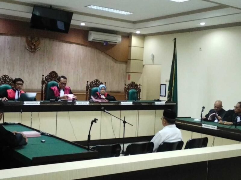 JPU membacakan tuntutan untuk Anang Syakhfiani pada sidang lanjutan di Pengadilan Tipikor, Kamis (8/1/2026) (Foto Istimewa)
