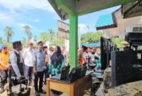 Wakil Presiden Republik Indonesia, Gibran Rakabuming Raka tiba di Desa Juuh , Kabupaten Balangan (Foto Istimewa )
