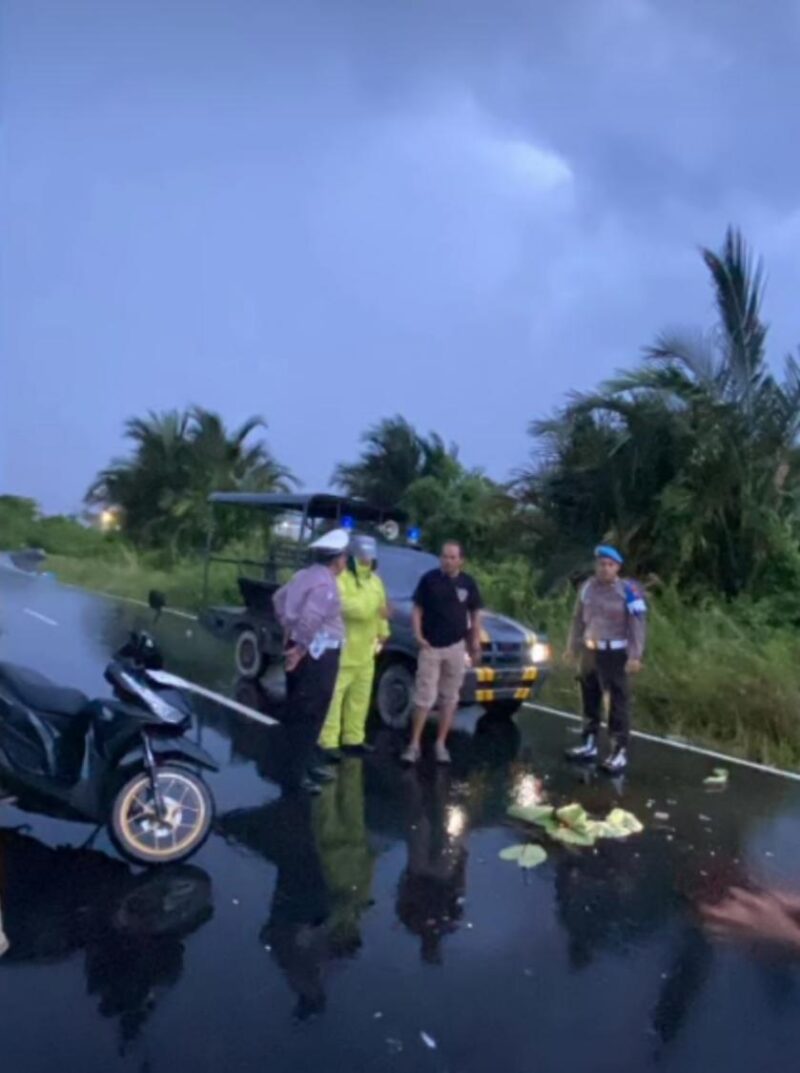 Balap liar di kawasan Lingkar Dalam makan korban tewas dua orang, setelah satu korban yang sempat dirawat akhirnya meninggal dunia di RS Ulin Banjarmasin, Jumat (16/1/2026). (foto:istimewa)