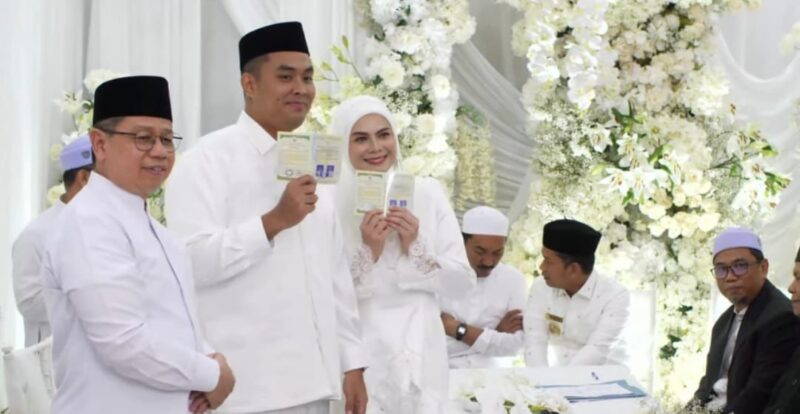 Ananda dan M Rifqi Maulana resmi menikah