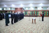 Gubernur Kalsel Lantik Pejabat Tinggi Pratama (foto:adpim)