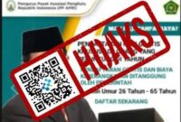 (HOAKS) Undian Umrah dan Haji Gratis dari Kemenag