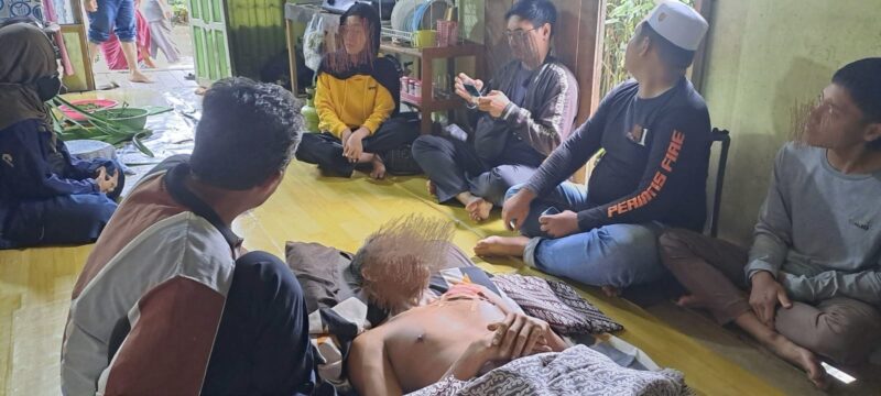 KORBAN TEWAS - Setelah 10 hari dirawat usai cekcok mulut rumah tangga, suami akhirnya  tewas  ditusuk istri di Kuin Selatan Banjarmasin, Kamis (26/2/2026). ( foto:istimewa)
