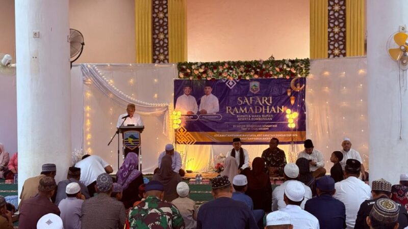 Pemerintah Kabupaten Kotabaru Menggelar Safari Ramadhan 1447 Hijriah sebagai upaya mempererat silaturahmi dengan masyarakat (foto:diskominfo)