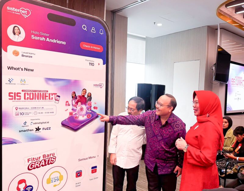 XLSMART Hadirkan Fitur Baru Sisternet Dukung Pemberdayaan Perempuan Bersama KOMDIGI dan KEMENPPPA RI