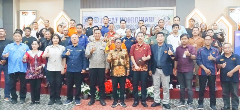 KONI Murung Raya Gelar Rakor Kesiapan POPROV ke-XIII di Aula Dewan Adat Dayak (foto: Maya)
