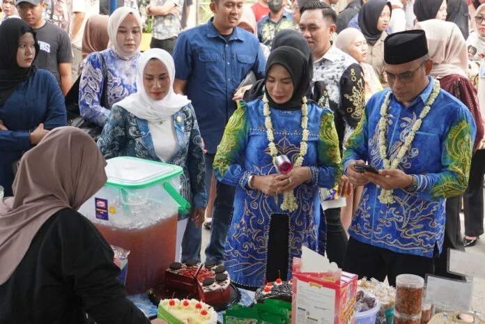 Ramadhan UMKM Saijaan Fest Dibuka Wakil Bupati Kotabaru Syairi Mukhlis, S.Sos mewakili Bupati (foto:diskominfo)