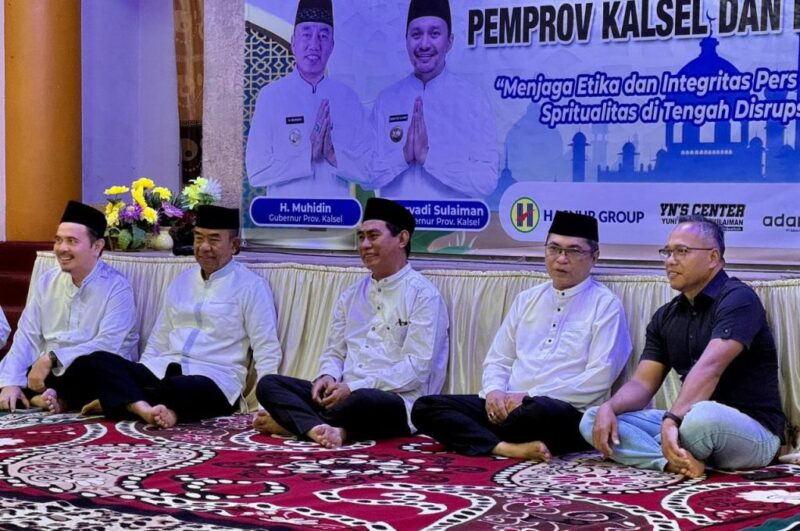 Buka Puasa Bersama PWI Kalsel Bekerjasama Pemprov Kalsel (foto:adpim)