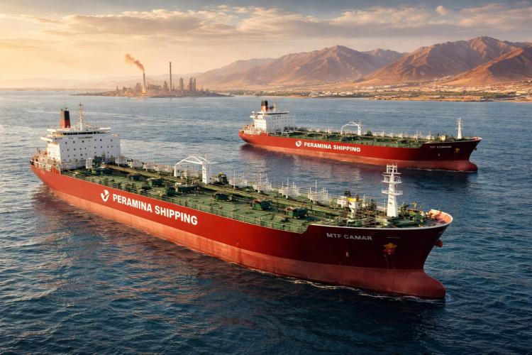 Kapal BBM Tertahan di Selat Hormuz