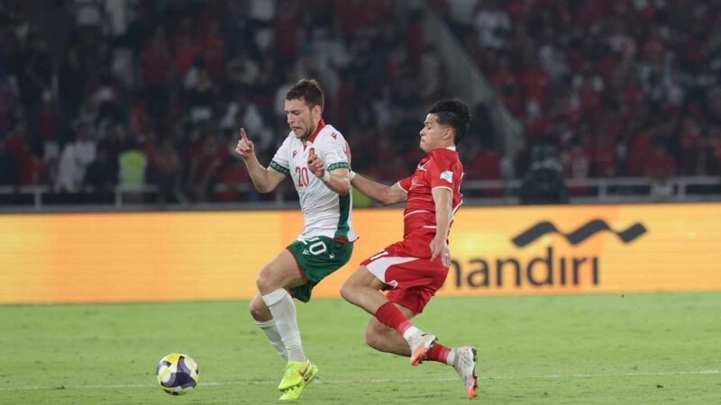 Indonesia VS Bulgaria di Stadion Gelora Bung Karno Jakarta