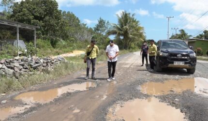 Wabup Syairi Ingin Perbaikan Jalan Diprioritaskan