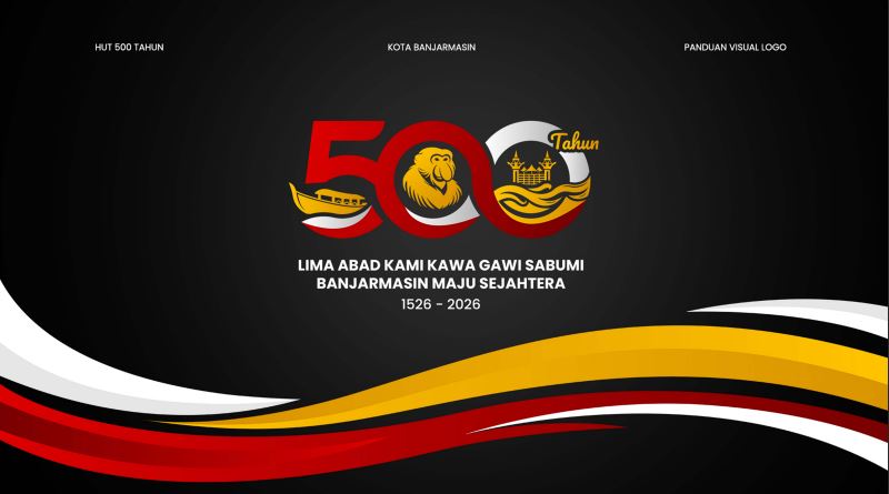 logo 500 Th Banjarmasinan