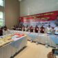 Kapolda Kalsel saat konferensi pers pengungkapan kasus sabu 43,8 kilogram oleh Ditresnarkoba Polda Kalsel di Banjarmasin (Foto Istimewa)