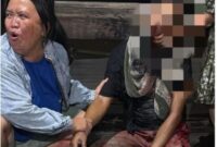 BERSIMBAH DARAH - Pria bersimbah darah bernama Andalan sempat ditolong warga di kawasan Teluk Masjid Jami I Banjarmasin, namun tewas setibanya di IGD RSUD Ulin, Rabu (1/4/2026) malam. (foto: istimewa)
