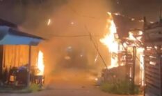 Sehari Dua Kali  Kebakaran, Jago Merah Amuk Basirih dan Kelayan